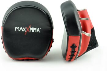 MaxxMMA Micro Focus Punch Mitts - Boxing MMA Training Fitness Kickboxing Muay Thai