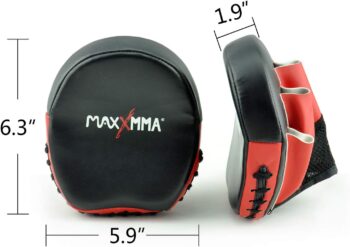 MaxxMMA Micro Focus Punch Mitts - Boxing MMA Training Fitness Kickboxing Muay Thai