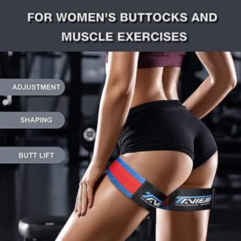 Occlusion Bands for Women Glutes & Hip Building, Blood Flow Restriction Bands BFR Bundle Booty Bands, Best Fabric Resistance Bands for Exercising Your Butt, Squat, Thigh, Fitness