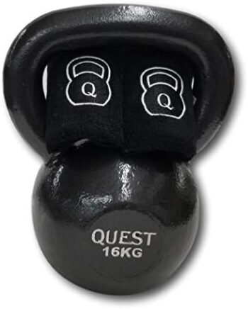 Quest Kettlebell Wrist Guard (Pair) with Pad - Crossfit WOD Training Arm Guards