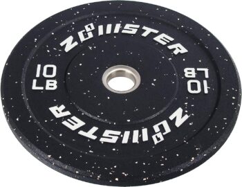 Bumper Plate Olympic Weight Plate High Bounce Bumper Weight Plate with Steel Insert Strength Training Weight Lifting Plate