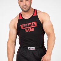 Wallace Tank Top - Black/Red