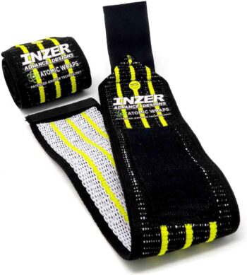 Atomic Wrist Wraps (Pair) - Powerlifting Weightlifting Strength Training