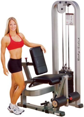 Body-Solid ProClubLine Leg Extension Machine with 210-Pound Weight Stack (SLE200G2)