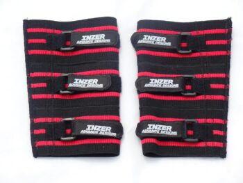 Inzer XT Elbow Sleeves (Pair) - Powerlifting, Weightlifting, Strongman (Black, Large)