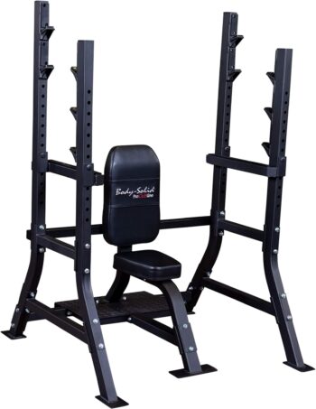 Pro Clubline SOSB250 Olympic Shoulder Bench with Spotter Stand