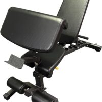 SB Fitness Adjustable FID Bench w/Preacher Curl Attachment (Flat/Incline/Decline)