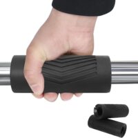 Thick Grips for Weight Lifting: Barbell & Dumbbell Bar Adapter - Pull Up & Bench Press Handle Grips