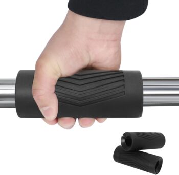 Thick Grips for Weight Lifting: Barbell & Dumbbell Bar Adapter - Pull Up & Bench Press Handle Grips