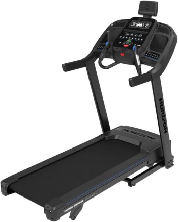 Horizon Fitness 7.0 at Studio Series Smart Treadmill with Bluetooth and Incline, Heavy Duty Folding Treadmill 325 lbs Weight Capacity, Pro Running Machine for Home Exercise and Running with Apps