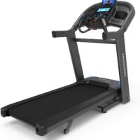 Horizon Fitness 7.4 at Studio Series Smart Treadmill with Bluetooth and Incline, Heavy Duty Folding Treadmill 350 lbs Weight Capacity, Pro Running Machine for Home Exercise and Running with Apps