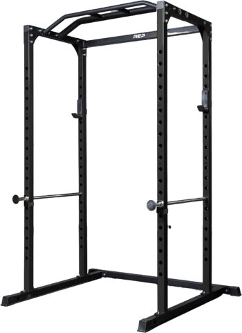 REP FITNESS PR-1100 Power Rack - 700 lbs Rated Lifting Cage for Weight Training