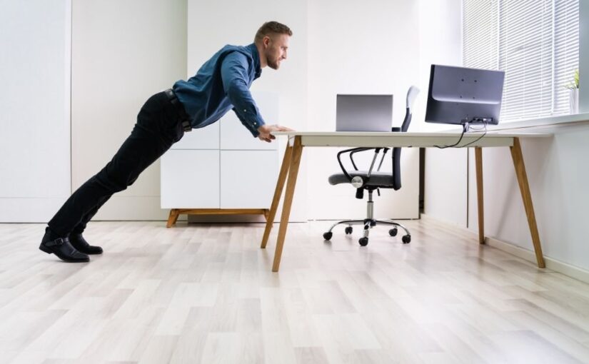 Effective Desk Exercises for Better Health at Work