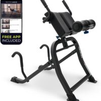 Teeter DEX Inversion & Core Training System-Multi-Functional Decompression Roman Chair Hyperextension for Ab, Back, & Core Strength; Commercial-Grade 350lb Rated Home Exercise (DEX II Commercial)